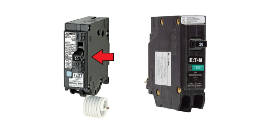 Comparison of GFCI and AFCI breakers for home electrical safety, TriCities Electric