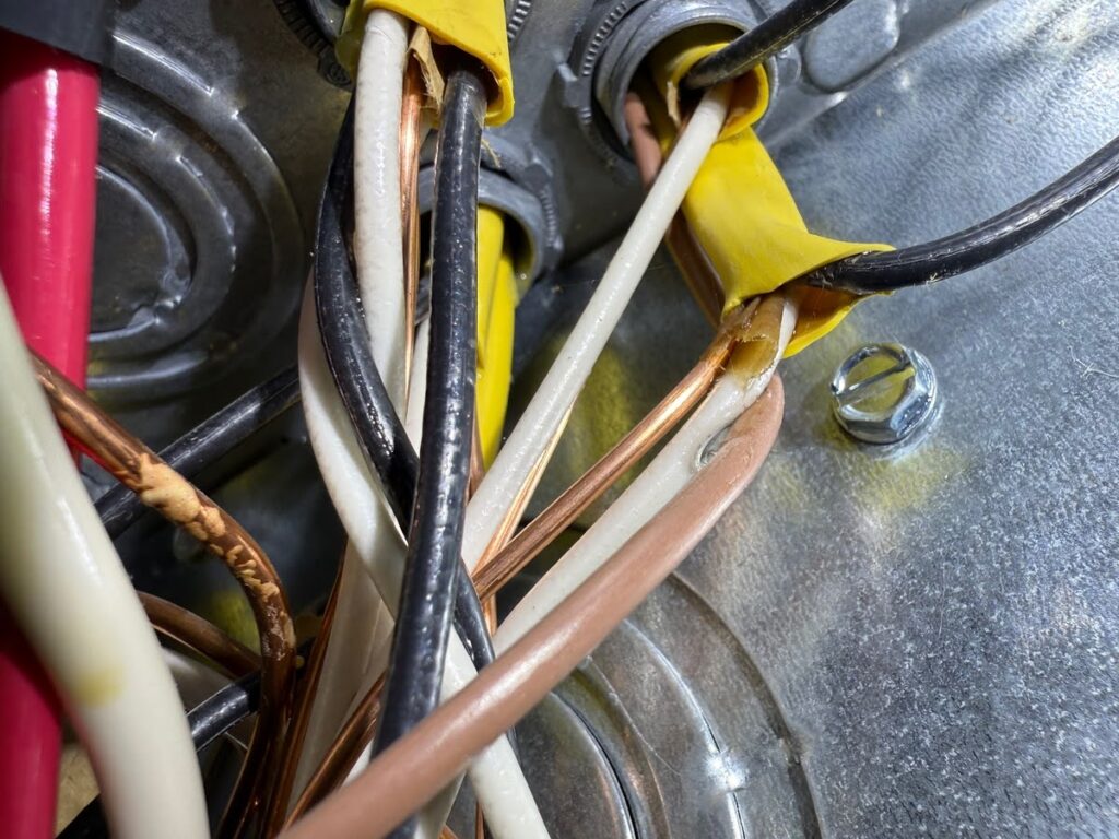 Home electrical meter and breaker box secured against severe weather conditions, TriCities Electric