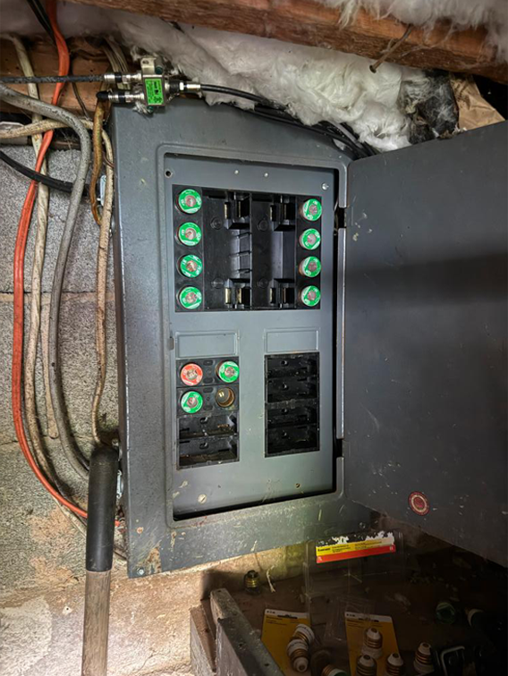 Visual guide showing what’s involved in an electrical upgrade for older homes, TriCities Electric