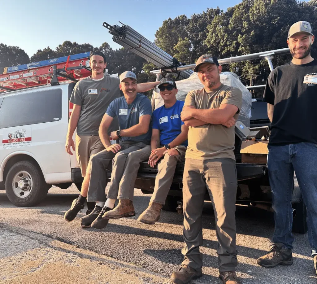 Tim and the TriCities Electric team offering trusted electrical services in East Tennessee